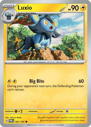 Luxio 067/167 · Normal (Twilight Masquerade)