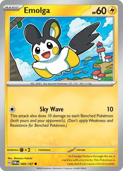Emolga 069/167 · Normal (Twilight Masquerade)