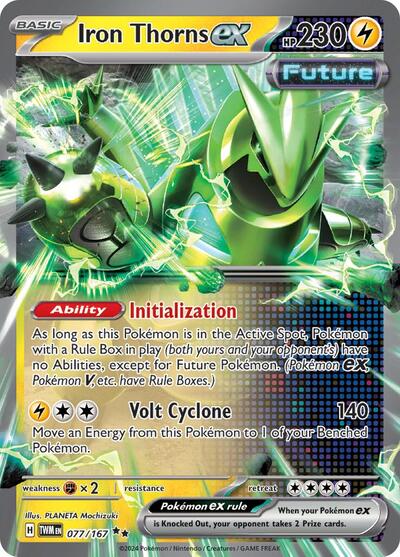 Iron Thorns ex 077/167 (Twilight Masquerade)