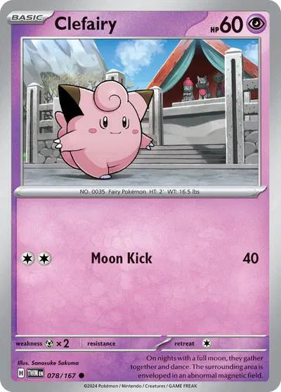 Clefairy 078/167 · Normal (Twilight Masquerade)