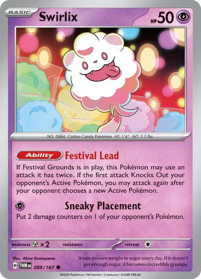 Swirlix 089/167 · Normal (Twilight Masquerade)