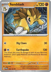 Sandslash 098/167 · Normal (Twilight Masquerade)