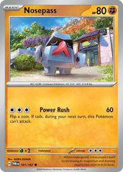 Nosepass 101/167 · Reverse Holofoil (Twilight Masquerade)