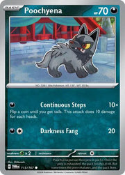 Poochyena 113/167 · Reverse Holofoil (Twilight Masquerade)