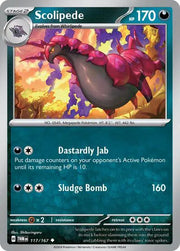 Scolipede 117/167 · Reverse Holofoil (Twilight Masquerade)