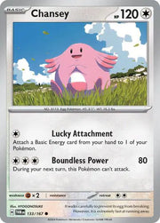 Chansey 133/167 · Reverse Holofoil (Twilight Masquerade)
