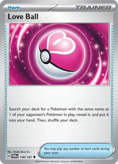 Love Ball 156/167 · Normal (Twilight Masquerade)