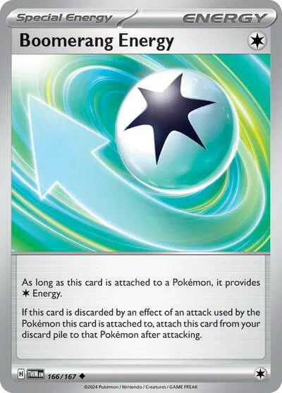 Boomerang Energy 166/167 · Normal (Twilight Masquerade)
