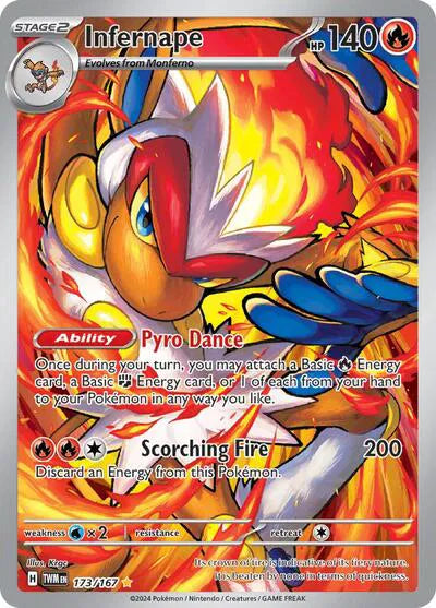 Infernape 173/167 (Twilight Masquerade)