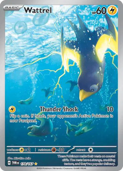 Wattrel 178/167 · Holofoil (Twilight Masquerade)