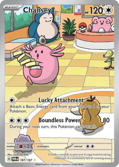 Chansey 187/167 (Twilight Masquerade)