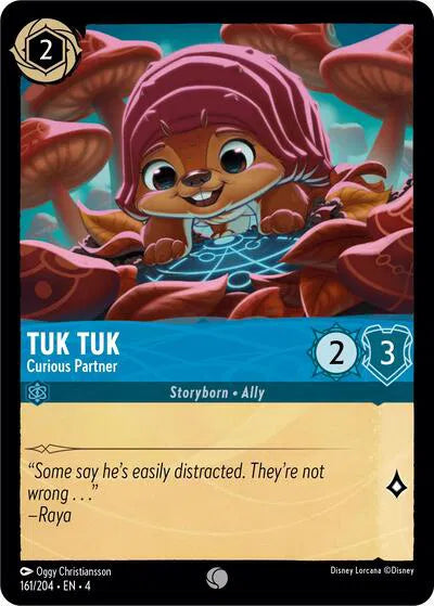 Tuk Tuk - Curious Partner 161/204 · Cold Foil (Ursula's Return)