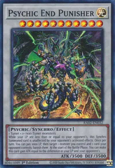 Psychic End Punisher RA02-EN032 (25th Anniversary Rarity Collection II)