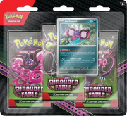 Shrouded Fable 3 Pack Blister [Pecharunt] Shrouded Fable Sealed