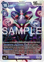 Ogudomon EX6-073 SEC (Infernal Ascension)