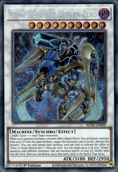 Arms of Genex Return Zero BLTR-EN009 (Battles of Legend: Terminal Revenge)