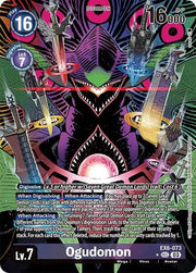 Ogudomon (Alternate Art) EX6-073 SEC (Infernal Ascension)