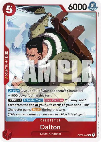 Dalton OP08-008 · Foil (Two Legends)