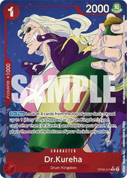 Dr.Kureha (Parallel) OP08-015 · Foil (Two Legends)