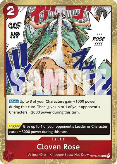 Cloven Rose OP08-018 (Two Legends)