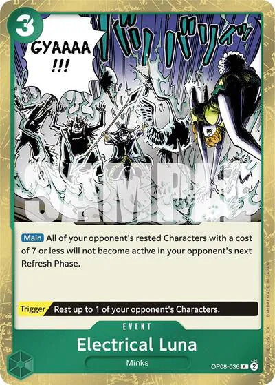 Electrical Luna OP08-036 (Two Legends) 1
