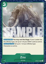 Zou OP08-039 (Two Legends)