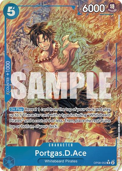 Portgas.D.Ace (Parallel) OP08-052 · Foil (Two Legends)
