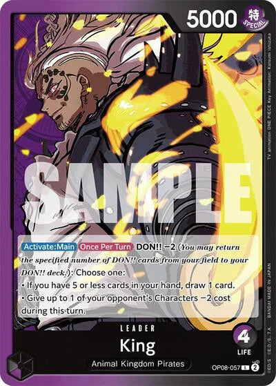 King (057) OP08-057 (Two Legends)