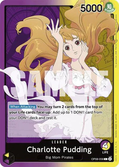 Charlotte Pudding (058) OP08-058 (Two Legends)