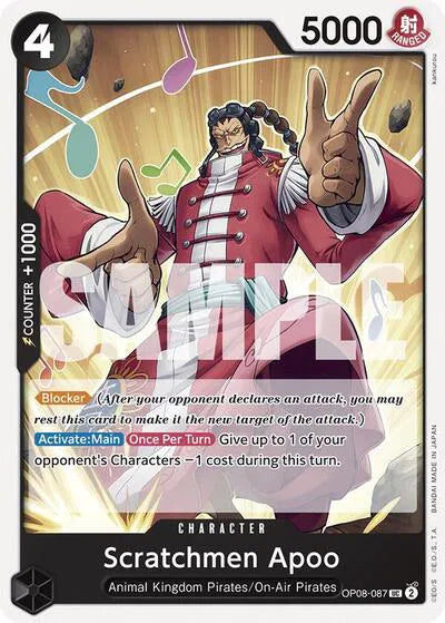 Scratchmen Apoo OP08-087 (Two Legends)