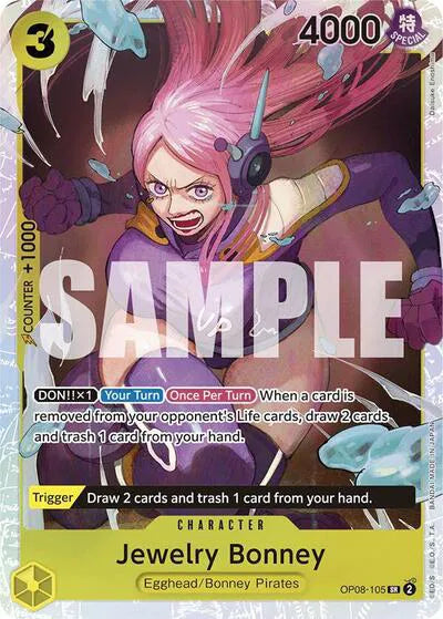 Jewelry Bonney OP08-105 SR (Two Legends)
