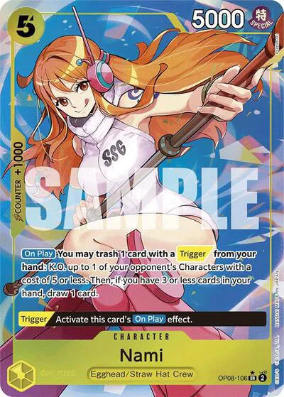 Nami (Parallel) OP08-106 · Foil (Two Legends)