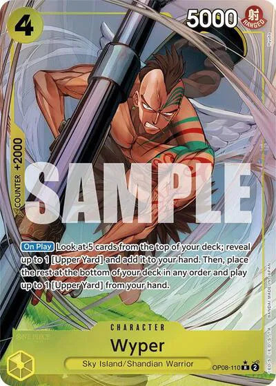 Wyper (Parallel) OP08-110 · Foil (Two Legends)