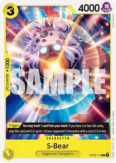 S-Bear OP08-113 · Normal (Two Legends)