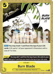 Burn Blade OP08-117 (Two Legends)