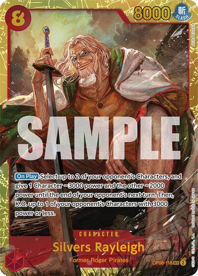 Silvers Rayleigh OP08-118 (Two Legends)