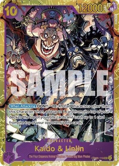Kaido & Linlin OP08-119 (Two Legends)