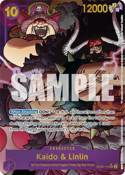 Kaido & Linlin (Parallel) OP08-119 (Two Legends)