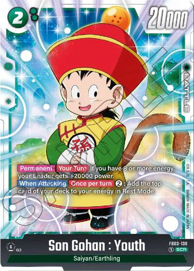 Son Gohan : Youth - FB03-139 (Raging Roar)