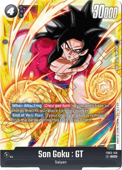 Son Goku : GT - FB03-140 (Raging Roar) — CGC 10 (Pristine)