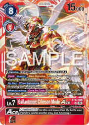 Gallantmon: Crimson Mode ACE BT17-018 SR (Secret Crisis)