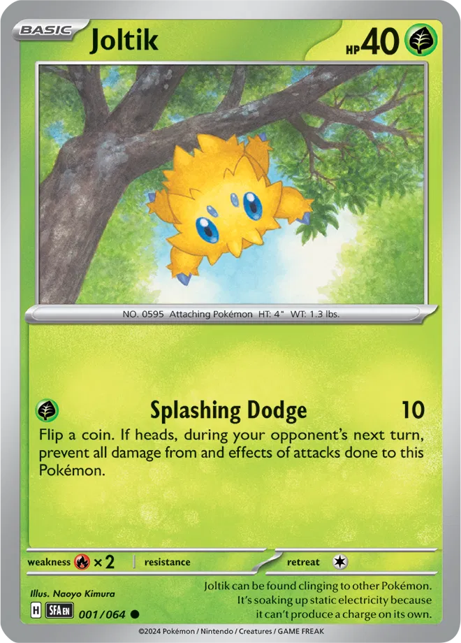 Joltik 001/064 · Normal (Shrouded Fable)