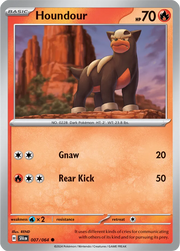 Houndour 007/064 · Normal (Shrouded Fable)