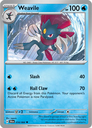 Weavile 014/064 · Reverse Holofoil (Shrouded Fable)