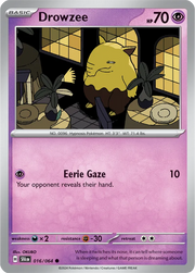 Drowzee 016/064 · Normal (Shrouded Fable)