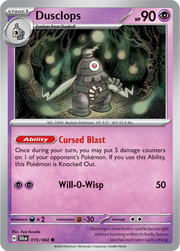 Dusclops 019/064 · Reverse Holofoil (Shrouded Fable)