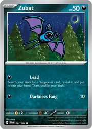 Zubat 027/064 · Normal (Shrouded Fable)