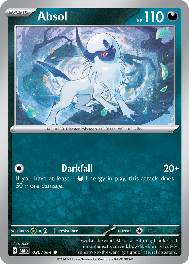 Absol 030/064 · Normal (Shrouded Fable)