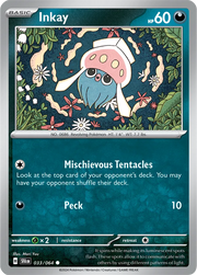 Inkay 033/064 · Reverse Holofoil (Shrouded Fable)