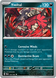 Yveltal 035/064 · Normal (Shrouded Fable)